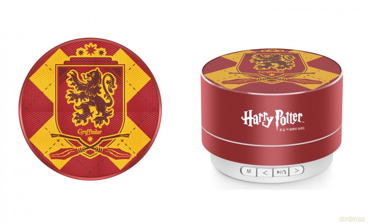 Przenośny głośnik bezprzewodowy 3W Harry Potter 001 Harry Potter Czerwony