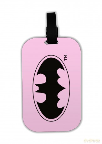 Identyfikator do bagażu Batman 001 DC Różowy