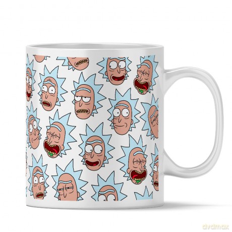 Kubek Rick i Morty 015 Rick and Morty Biały