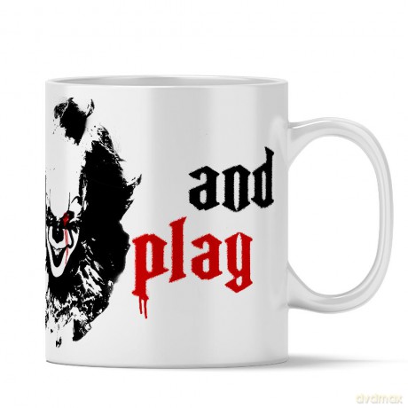 Kubek To 011 Horror Biały