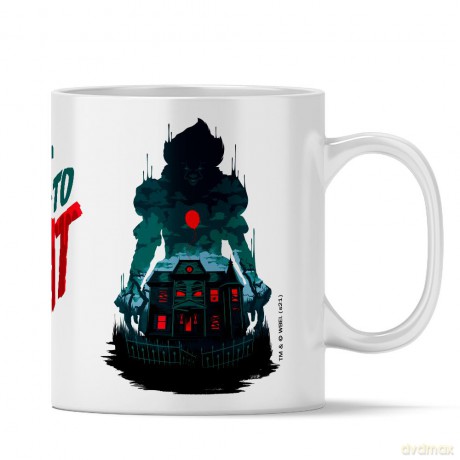 Kubek To 015 Horror Biały