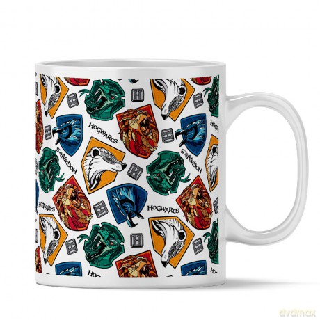 Kubek Harry Potter 022 Harry Potter Biały