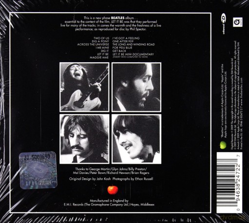 The Beatles: Let It Be (Remastered) (ecopack) [CD]