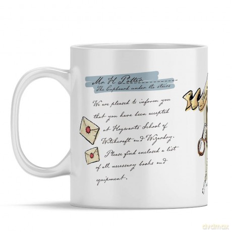 Kubek Harry Potter 150 Harry Potter Biały