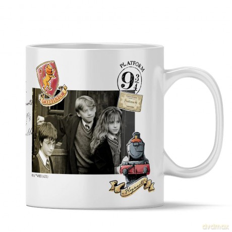 Kubek Harry Potter 151 Harry Potter Biały