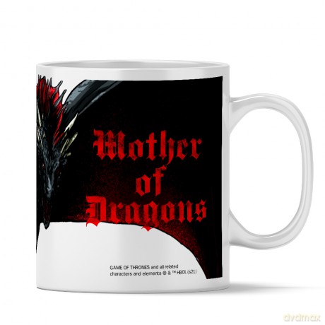 Kubek Gra o Tron 002 Game of Thrones Biały