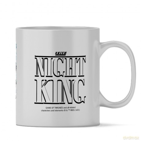 Kubek Gra o Tron 001 Game of Thrones Biały