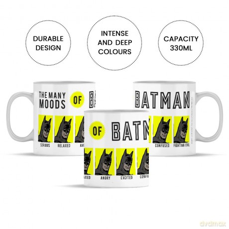 Kubek Batman 037 DC Biały