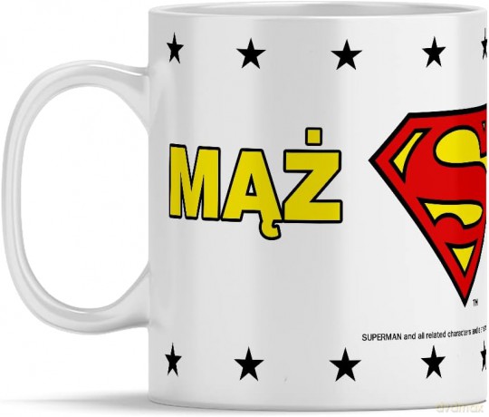 Kubek Superman 259 DC Biały