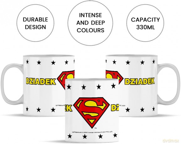 Kubek Superman 257 DC Biały