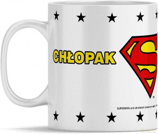 Kubek Superman 255 DC Biały