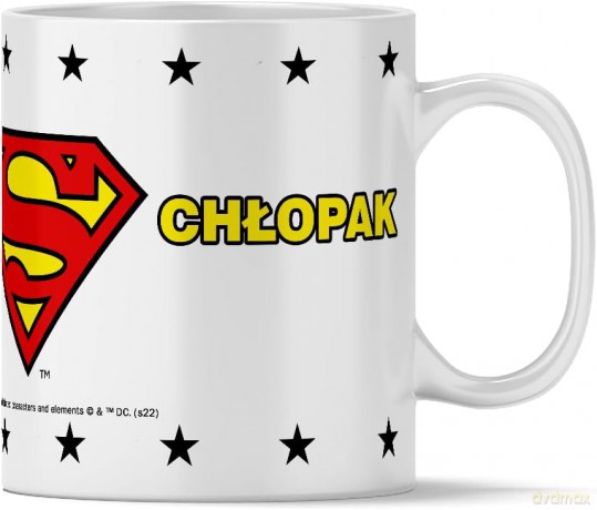Kubek Superman 255 DC Biały