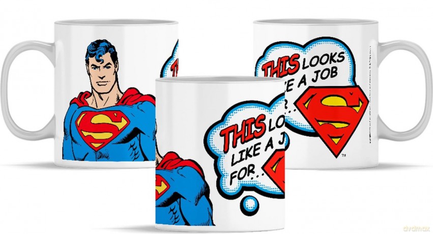 Kubek Superman 071 DC Biały