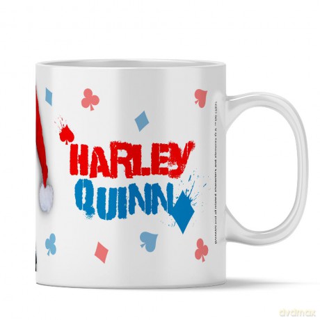 Kubek Harley Quinn 007 DC Biały