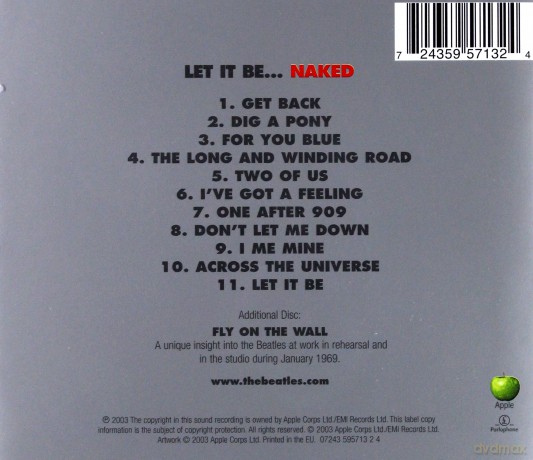 The Beatles: Let It Be...Naked [2CD]