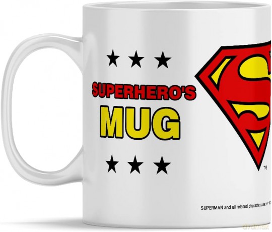 Kubek Superman 072 DC Biały