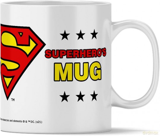 Kubek Superman 072 DC Biały