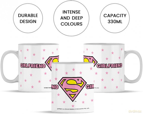 Kubek Superman 064 DC Biały