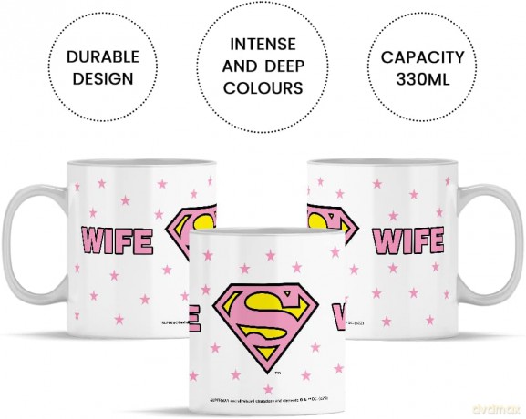 Kubek Superman 066 DC Biały