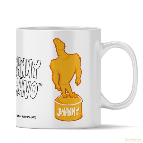 Kubek Johnny Bravo 015 Cartoon Network Biały