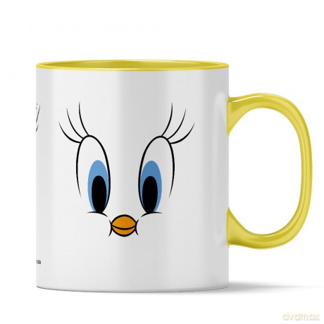 Kubek Tweety 033 Looney Tunes Żółty