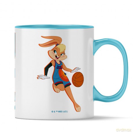 Kubek Kosmiczny mecz 007 Looney Tunes Niebieski