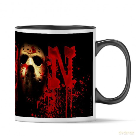 Kubek Piątek 13-go 001 Horror Czarny