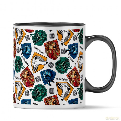 Kubek Harry Potter 022 Harry Potter Czarny