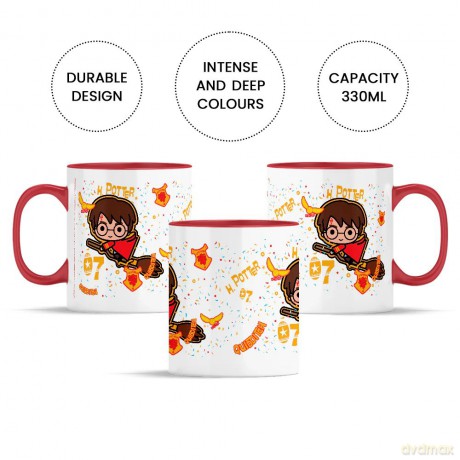 Kubek Harry Potter 207 Harry Potter Czerwony
