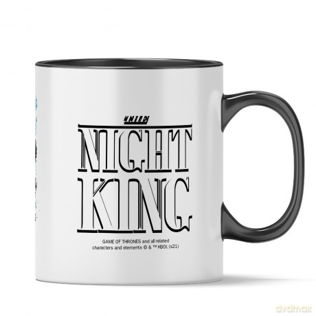 Kubek Gra o Tron 001 Game of Thrones Czarny