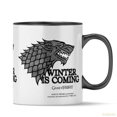 Kubek Gra o Tron 019 Game of Thrones Czarny