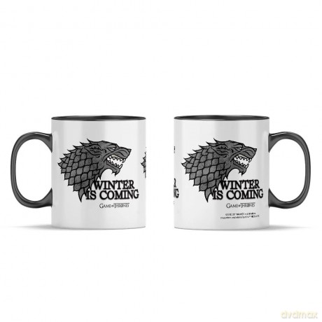 Kubek Gra o Tron 019 Game of Thrones Czarny