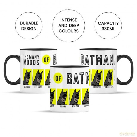 Kubek Batman 037 DC Czarny