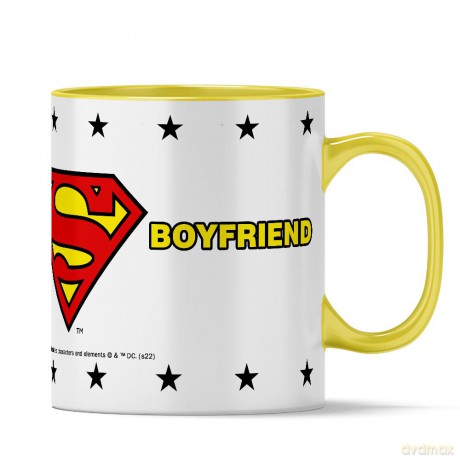 Kubek Superman 055 DC Żółty