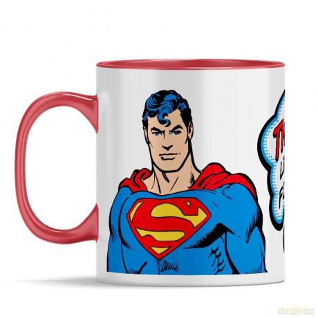 Kubek Superman 071 DC Czerwony