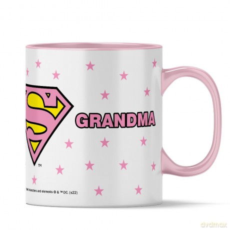 Kubek Superman 067 DC Różowy