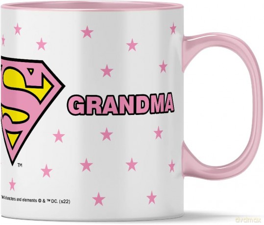 Kubek Superman 067 DC Różowy