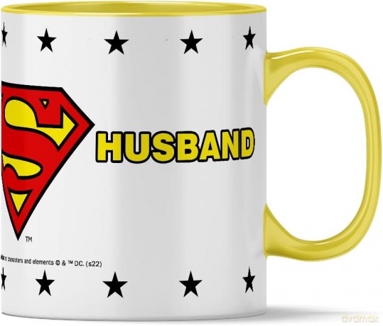 Kubek Superman 059 DC Żółty
