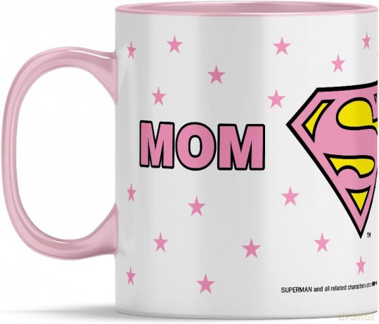 Kubek Superman 065 DC Różowy