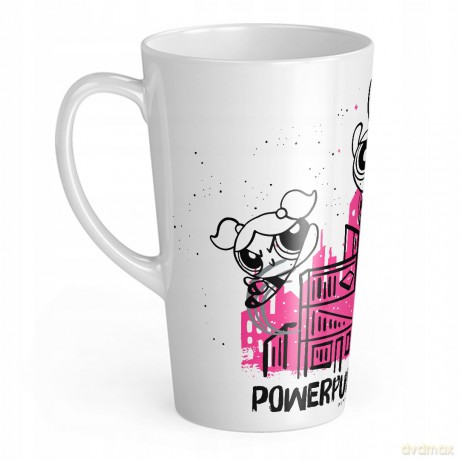Kubek Latte Atomówki 150 The Powerpuff Girls Biały