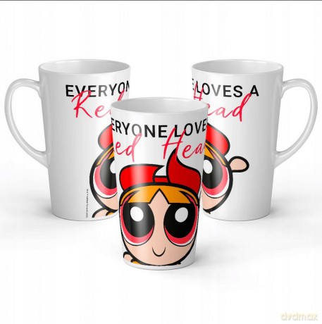 Kubek Latte Atomówki 111 The Powerpuff Girls Biały