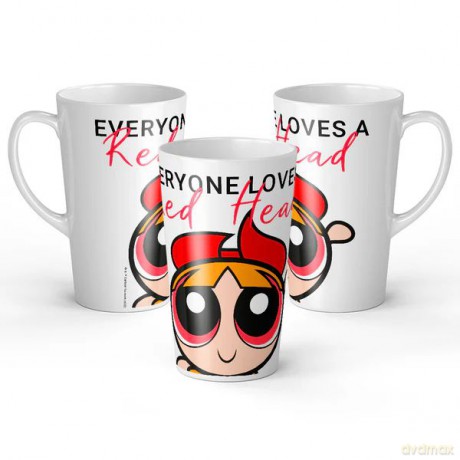 Kubek Latte Atomówki 111 The Powerpuff Girls Biały