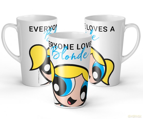 Kubek Latte Atomówki 112 The Powerpuff Girls Biały