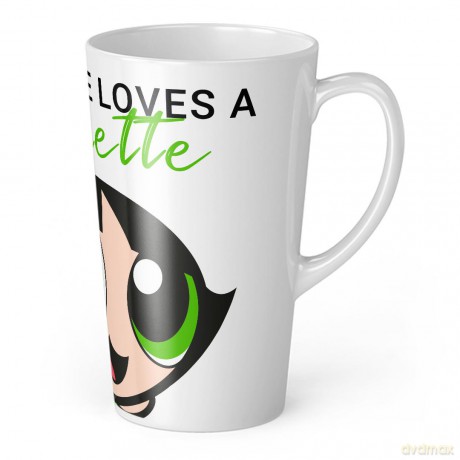 Kubek Latte Atomówki 113 The Powerpuff Girls Biały