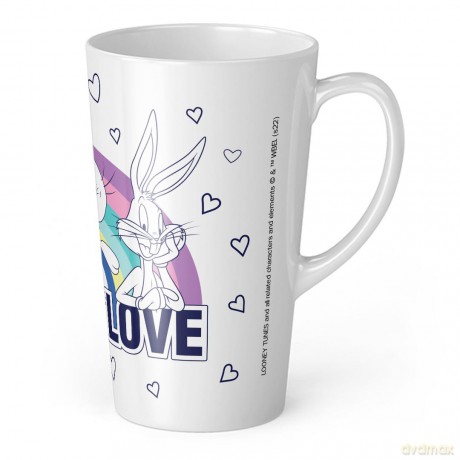 Kubek Latte Looney Tunes 018 Looney Tunes Biały