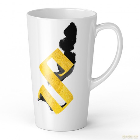 Kubek Latte Harry Potter 011 Harry Potter Biały
