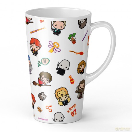 Kubek Latte Harry Potter 026 Harry Potter Biały
