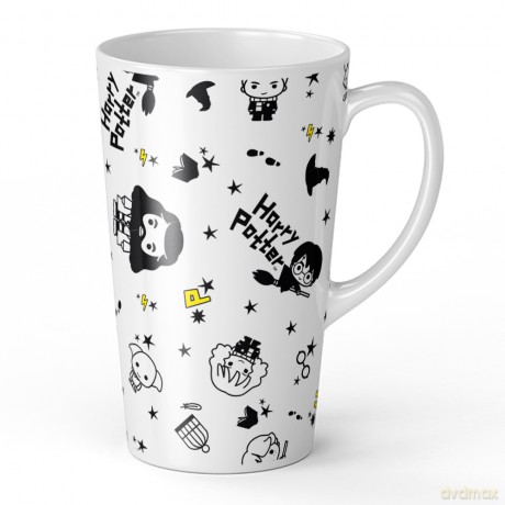 Kubek Latte Harry Potter 027 Harry Potter Biały