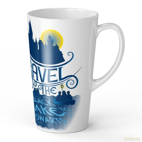 Kubek Latte Harry Potter 030 Harry Potter Biały