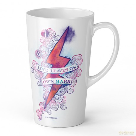 Kubek Latte Harry Potter 033 Harry Potter Biały